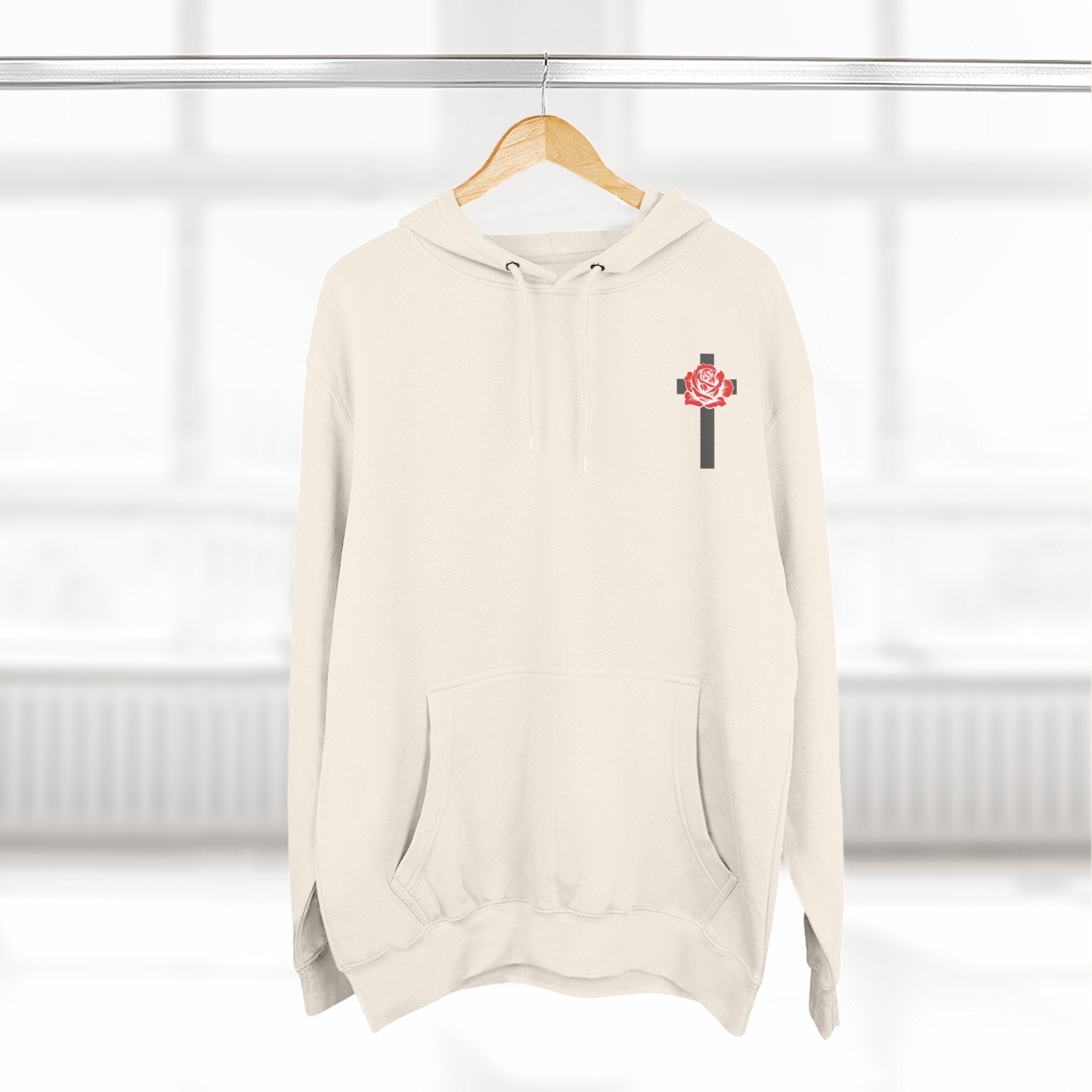 By my Side Three-Panel Fleece Hoodie