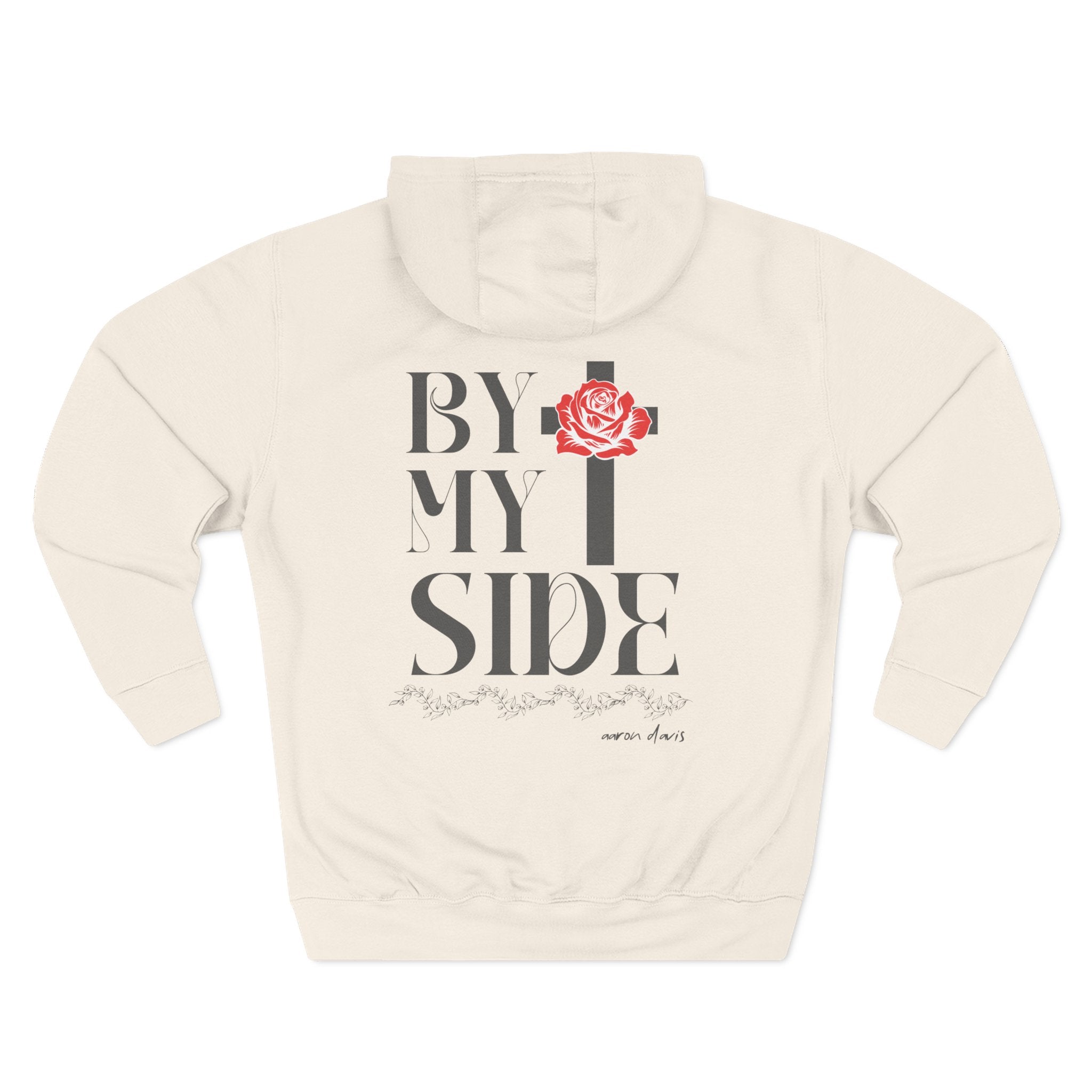 By my Side Three-Panel Fleece Hoodie