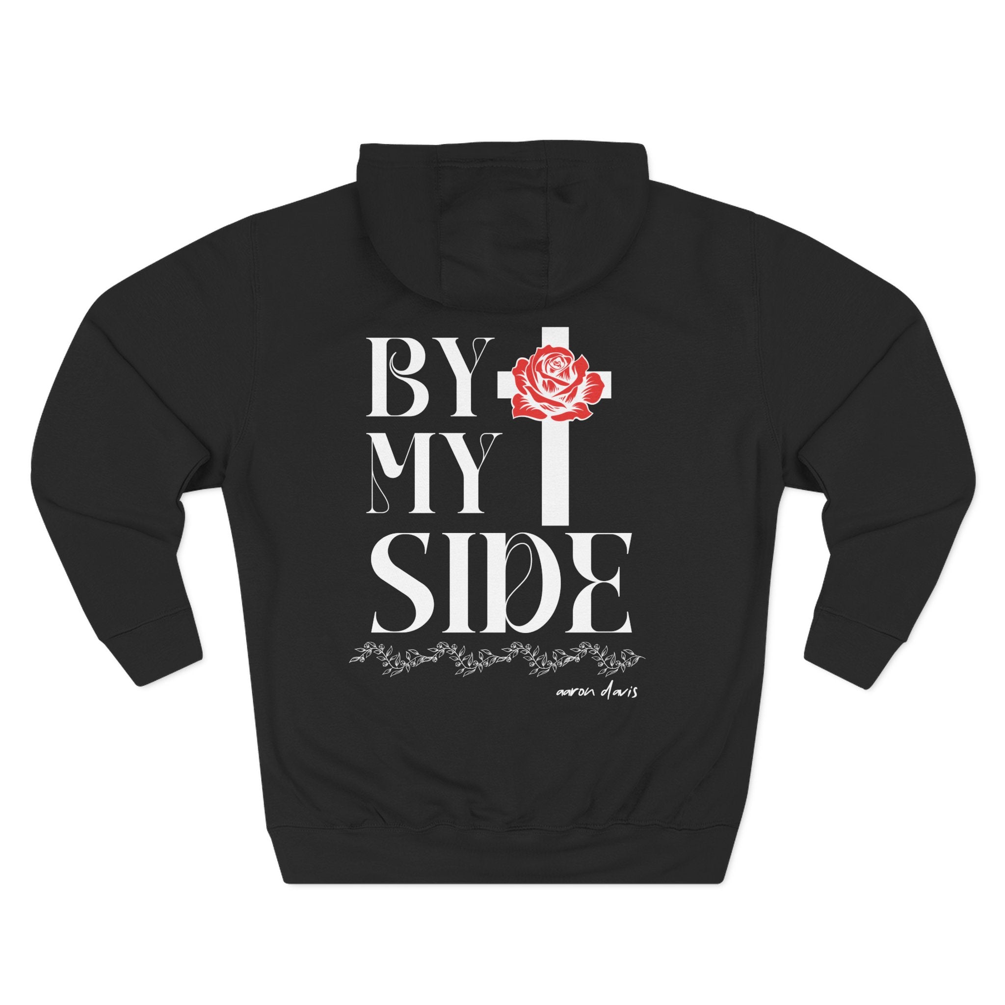 By my Side Three-Panel Fleece Hoodie